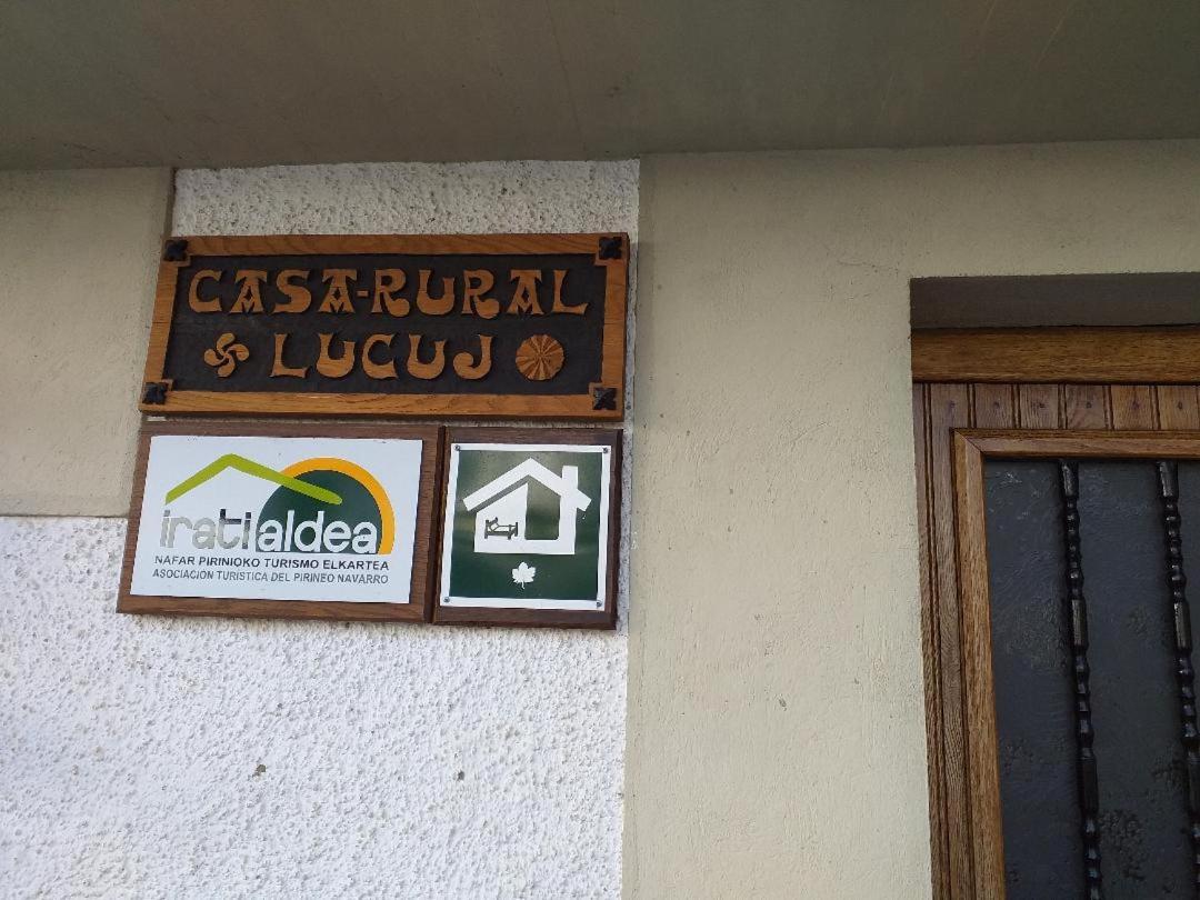 Casa Rural Lucuj Jaurrieta Εξωτερικό φωτογραφία